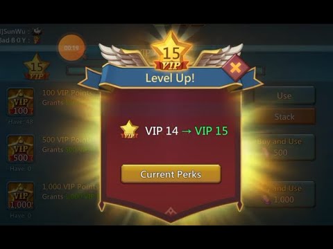 Lords Mobile - Level Up To VIP15 - YouTube