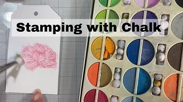 Stamp with Chalk