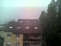 Ref:S5UivnKW9Z8 Tempete sur montbeliard (25) greles et degats impressionnant