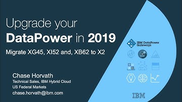 IBM DataPower X2 Upgrades in 2019