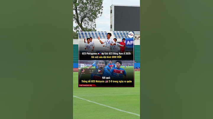U23 Philippines out trình trước U23 Malaysia #bongda #football #thethao #shorts