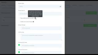 Pass called number as caller ID screenshot 5
