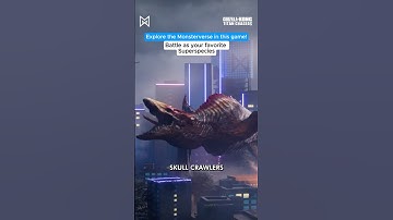 Battle Monsterverse giants in this game! 💥