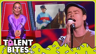 Irish horse JOCKEY with no music experience STUNS The Voice Coaches | | Bites