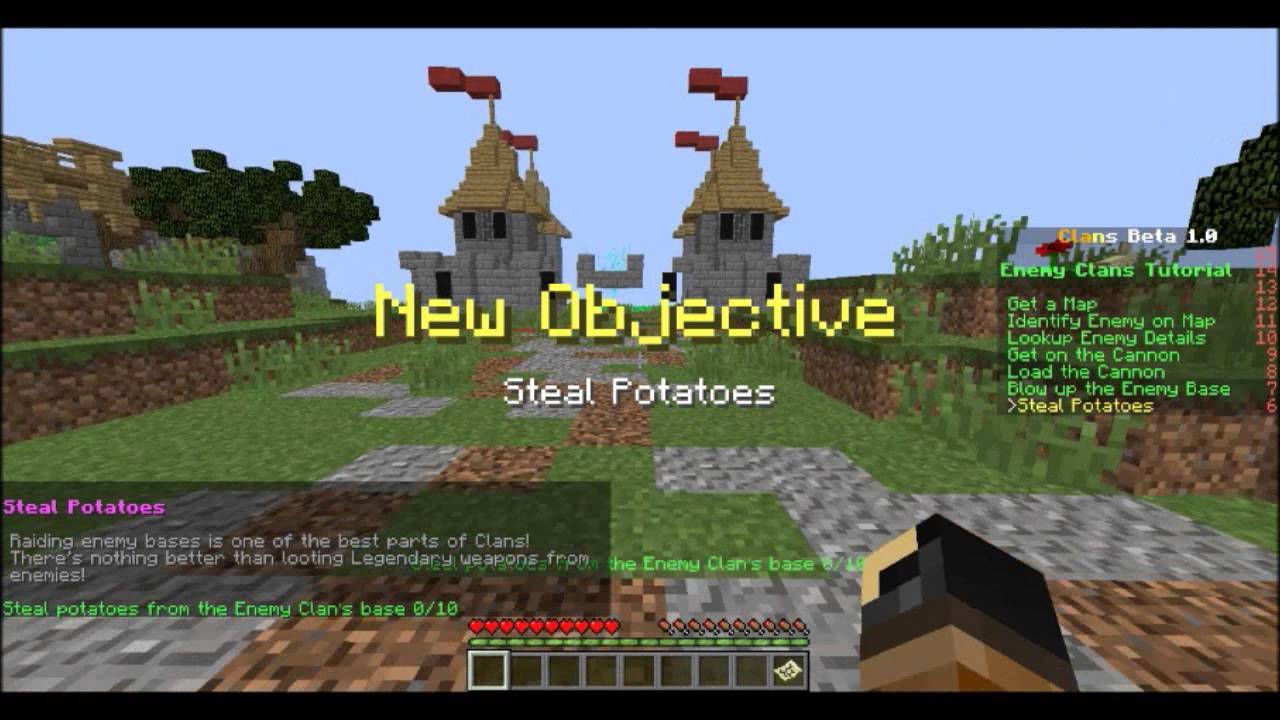 Mineplex MiniGame: CLANS!!! (Learning the Basics)