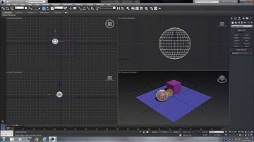 3DS Max Tutorial : My First Scene Part 1. Creating Objects