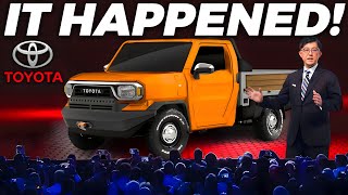 Toyota CEO Announces New $20,000 Ute & SHOCKS The Entire Car Industry!