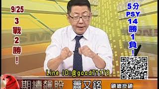 20190925 2030 蕭又銘 期績飆股