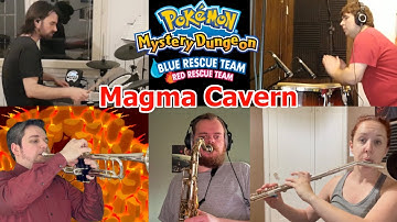 Magma Cavern - Pokémon Mistery Dungeon Blue & Red Rescue Team || Jazz Fusion Cover