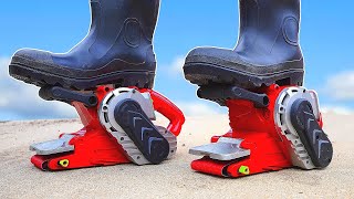 I Made Belt Sander Skates!