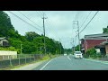 国道33号線高知県高岡郡日高村小村神社前駅付近〜スノーピークかわの駅おちまでドライブ1.7倍速