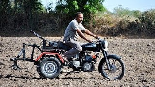 Homemade Tractor Motorcycles !