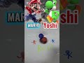 MARIO VS Yoshi #battle #asmr