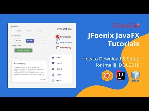JFoenix Java FXML