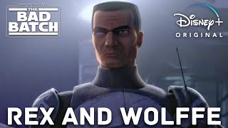 Rex Finds Wolffe Working for the Empire | Star Wars The Bad Batch | Season 3 Episode 7 | Disney+