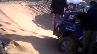How Not To Drive In The Desert Instructors Car Gets Stuck In Sand