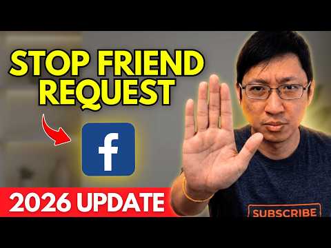 Control Who Can Send You Facebook Friend Request | Remove Add Friend Button