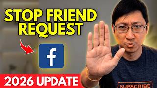 Control Who Can Send You Facebook Friend Request | Remove Add Friend Button