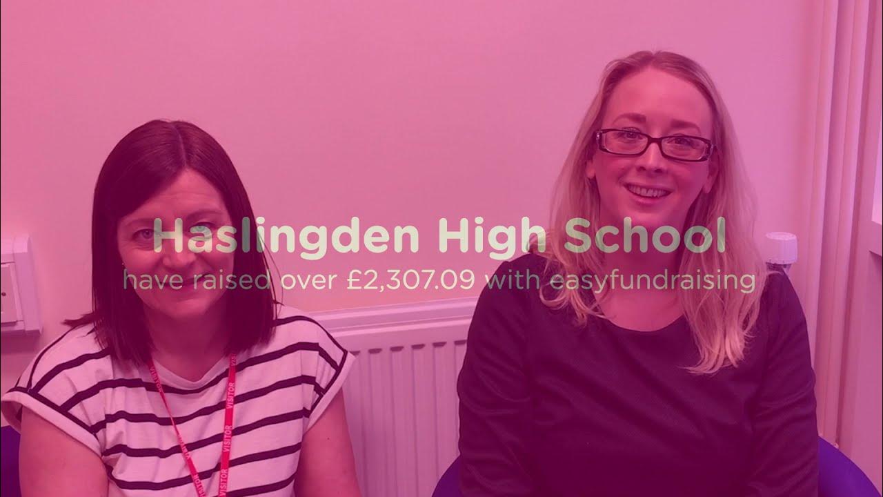 Haslingden High School have now raised £2,307 YouTube