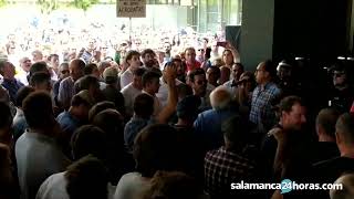 Protestas de los ganaderos en Salamanca