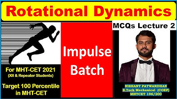 MCQs SESSION 2 | ROTATIONAL DYNAMICS | IMPULSE BATCH