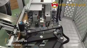 WIN-WIN PACK Automatic high speed vertical carton erector/Case sealer/Packing machine Robot arm