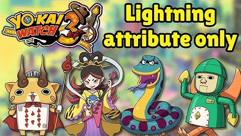 Yo-kai watch 3 lightning attribute only - the movie - part 1 (main story)