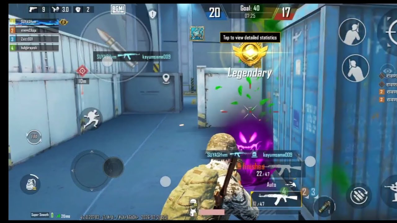 #Gyroscope BGMI Arena training(Hanger)