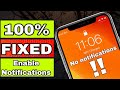 SOLVED || Not getting notifications on iphone 12 || Latest 2021