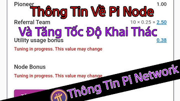 Pi Network | Thông Tin Pi Node Và Cách Tăng Tốc Độ Khai Thác Cơ Bản | Thông Tin Pi Network