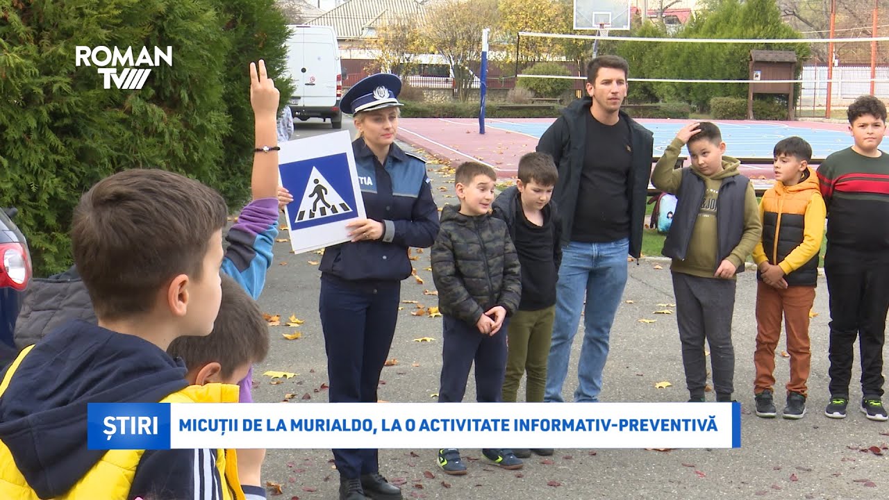 Micuții de la Murialdo, la o activitate informativ-preventivă