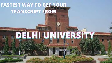 Process to get transcript from Delhi University | Worldwide Transcript