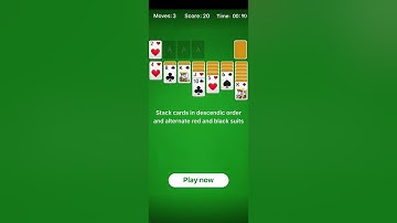 Solitaire ad & demo play (iOS Android)