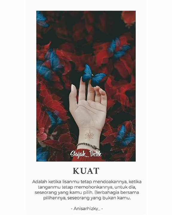 Status WA 'berdoa untuk kuat'