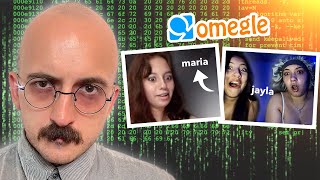 Hacking Into OMEGLE Calls Prank (Saying Their Name)  Part #3
