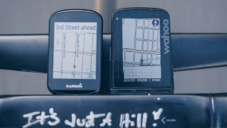 Wahoo Roam or Garmin Edge 530/830 