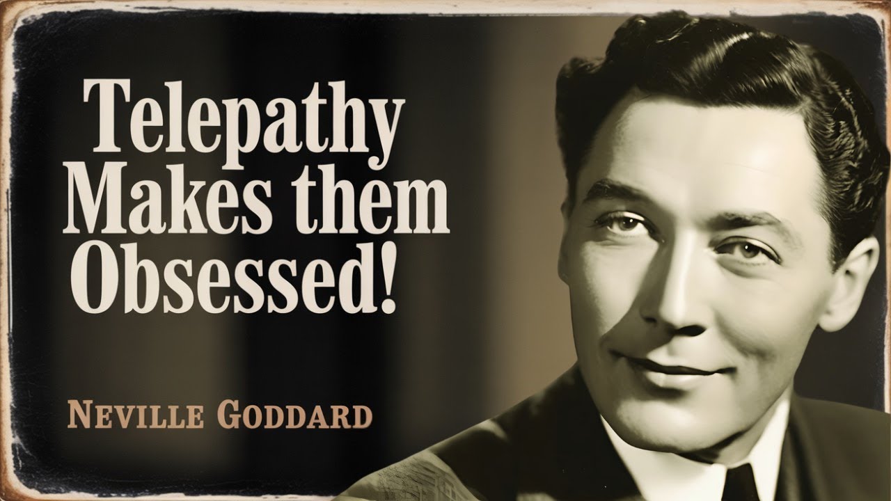 Neville Goddard: Rampage to make them obsessed with you using TELEPATHY | Relationship Manifestation