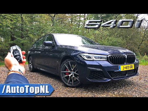 2021 BMW 540i G30 M Sport Edition REVIEW on AUTOBAHN [NO SPEED LIMIT] by AutoTopNL