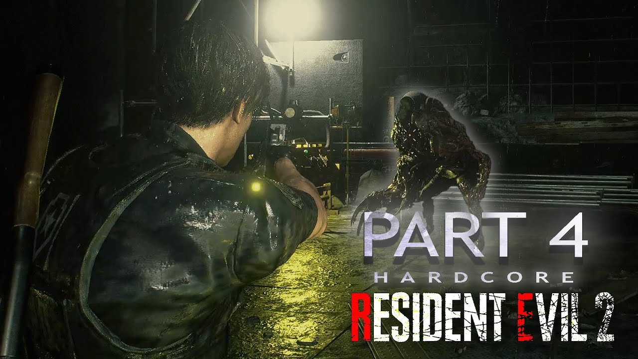 Resident Evil 2 Remake – Hardcore Part 4 | Birkin G1 Boss Fight & Saving Ada Wong