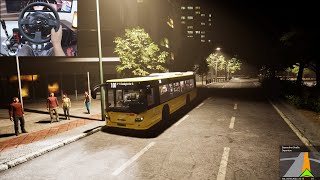 Midnight Bus Driving - The Bus gameplay - | Thrustmaster T300 screenshot 3