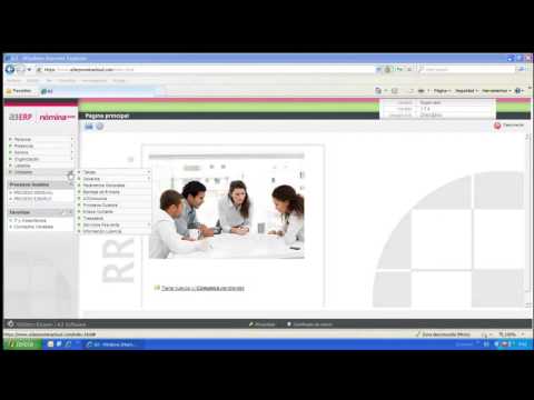 Video Iniciación a a3ERP |  nomina CLOUD