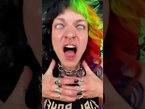 @caykeface Purge UV Rainbow Mask