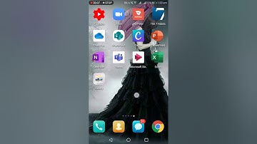 How a student can view and add homework in microsoft onenote by using their android phones.