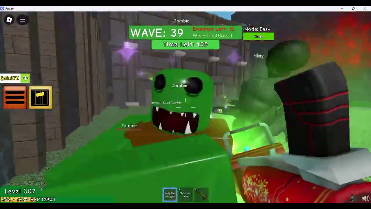 I played this game called zombie attack, so I joined the game that I haven't played for years 😭