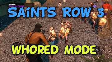 Saints Row 3 Whored Mode - Zombie Island Part 1 of 2