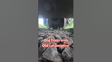 Feel the old train and locomotive vibration 🤯🔥 #railtrack #trainwheel #railway #vibration #oldtrain