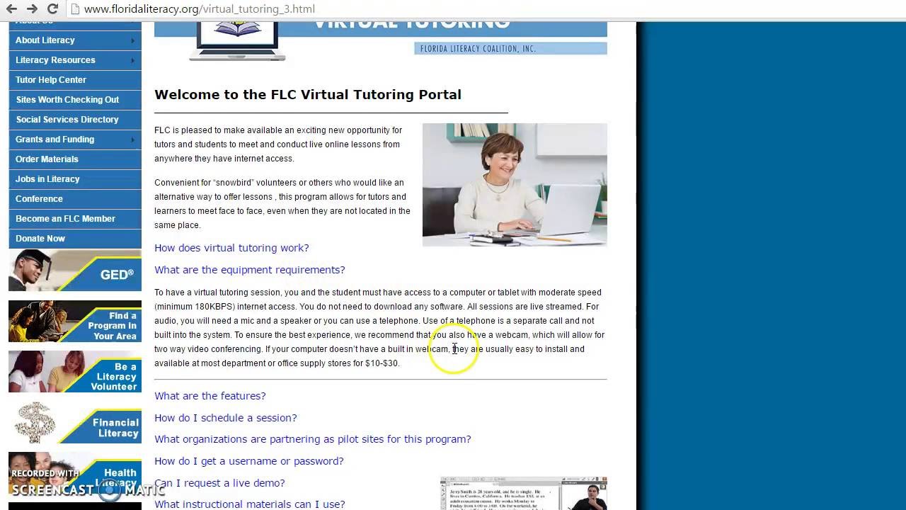 ged and bart Virtual Tutoring Tutorial