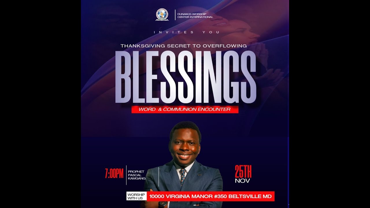 THANKSGIVING SECRET TO OVERFLOW || BLESSING || TUESDAY NOV 25 2025 ...