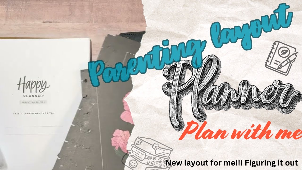 Parenting layout CATCHALL custom set up and mock plan… 1st PWM in months 🫣
