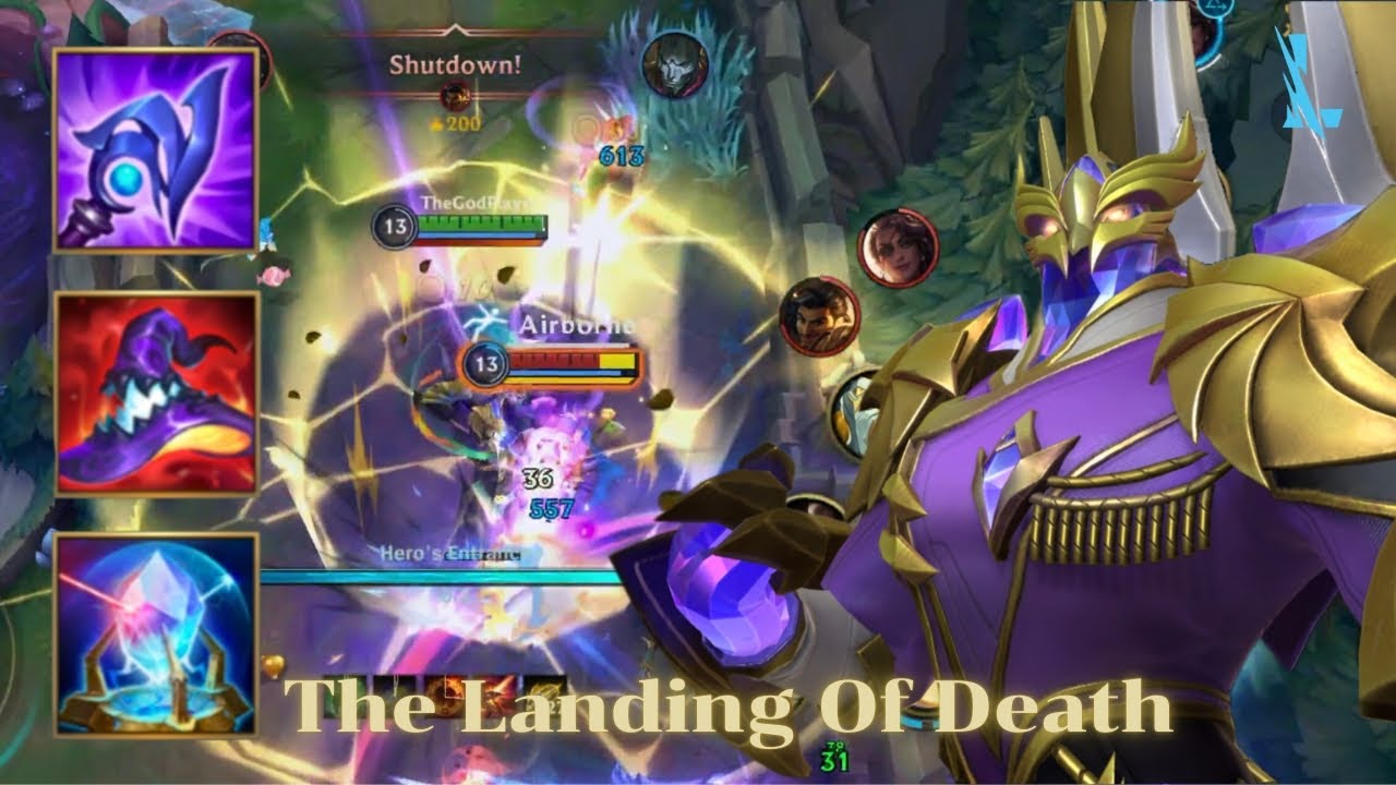 Wild Rift: Galio mid lane gameplay with best item builds and runes 